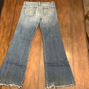 7 for all man kind “Dojo” jeans size 26